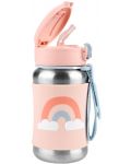 Sticlă metalică Skip Hop Spark Style - Rainbow, 350 ml - 2t