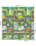 Puzzle moale Sun Ta Toys - Harta urbana, 4+8 piese - 2t