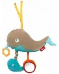 Jucarie moale Sigikid - Activity Play Q, Balena - 1t