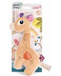 Jucărie moale 2D Nici - Sasuma girafa, 20 cm - 3t
