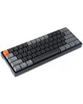 Tastatura mecanica Keychron - K12 H-S, Gateron Brown, RGB, neagra - 3t