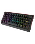 Tastatură mecanică Marvo - KG962G, Red, RGB, neagră - 4t