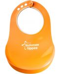 Tommee Tippee Soft Bib - Comfi Neck, portocaliu - 1t