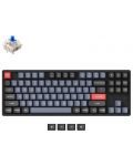 Tastatură mecanică Keychron - K8 Pro, H-S, Clicky, RGB, neagră - 2t
