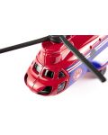 Jucarie metalica Siku - Elicopter de transport, rosu - 3t