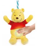 Jucarie de plus Clementoni Baby - Winnie the Pooh cu burtica luminoasa, 24 cm - 3t