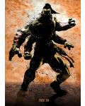 Poster metalic Displate: Mortal Kombat - Goro - Finish Him! - 1t