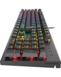 Tastatură mecanică Genesis - Thor 303, Outemu Red, RGB, negru - 3t