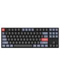 Tastatură mecanică Keychron - K8 Pro HS TKL, Blue, RGB, negru - 3t