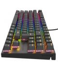 Tastatură mecanică Genesis - Thor 303 TKL HS, Silent, RGB, neagră - 4t