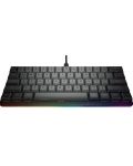 Tastatură mecanică COUGAR - Puri Mini 60%, Gateron, RGB, neagră - 1t