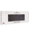 Tastatura mecanica White Shark - COMMANDOS, Blue Switches, negru  - 7t