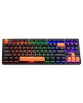 Tastatură mecanică Marvo - KG901C TKL, Jixian Blue, neagră - 2t