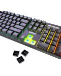 Tastatură mecanică Marvo - KG948, Blue, RGB, neagră - 4t