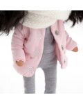 Păpușă moale Orange Toys Sweet Sisters - Tina cu sacou roz, 32 cm - 4t