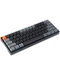 Tastatura mecanica Keychron - K12 H-S, White LED, Gateron Red, gri - 3t