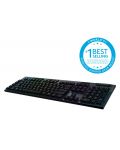 Tastatura mecanica Logitech - G915, Us Layout, clicky switches, neagra - 4t