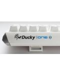 Tastatură mecanică Ducky - One 3 Pure White, Red, RGB, alb - 4t