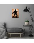 Poster metalic Displate: Mortal Kombat - Goro - Finish Him! - 4t