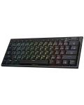 Tastatură mecanică Redragon - Noctis RGB, безжична, Red, neagră - 3t