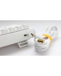 Tastatură mecanică Ducky - One 3 Pure White SF, Clear, RGB, albă - 6t