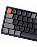 Tastatură mecanică Keychron - K12, fără fir, Blue, RGB, gri - 3t
