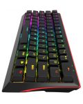 Tastatură mecanică Marvo - KG962G, Red, RGB, neagră - 5t