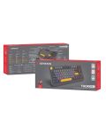 Tastatură mecanică Genesis - Thor 230 TKL, Outemu Red, RGB, Anchor Gray Negative - 10t
