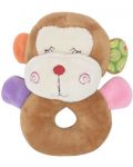 Zrăgănitoare moale Lorelli Toys - Maimuţă - 1t