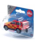Jucărie metalică Siku - Land Rover Defender Feuerwehr - 4t