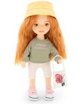 Păpușă moale Orange Toys Sweet Sisters - Sunny cu un pulover verde, 32 cm - 3t