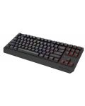 Tastatură mecanică Genesis - Thor 230 TKL, Outemu Red, wireless, neagră - 1t