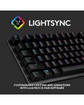 Tastatura gaming Logitech - G512, GX Red Linear, neagra - 5t