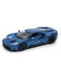 Mașină din metal Welly - Ford GT, 1:24, albastru - 1t