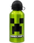 Sticlă metalică Minecraft - 400 ml - 1t