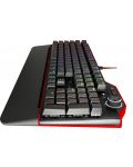 Tastatura mecanica Genesis - RX85, Kailh Brown, RGB, neagra - 7t