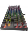 Tastatură mecanică Genesis - Thor 303 TKL, Outemu Red, RGB, negru - 5t