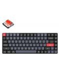 Tastatură mecanică Keychron - K3P, H-S, Red, RGB, negru - 1t