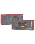 Tastatură mecanică Genesis - Thor 230 TKL, Outemu Red, RGB, Anchor Gray Positive - 7t