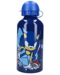 Sticla de aluminiu Vadobag Let's Eat - Sonic Prime, 500 ml - 1t