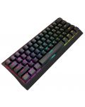 Tastatură mecanică Marvo - KG962G, Red, RGB, neagră - 6t