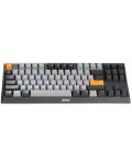 Tastatură mecanică Marvo - KG980-B, Blue switches, RGB, neagră - 3t