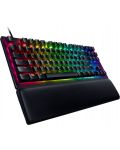 Tastatura mecanica Razer - Huntsman V2 TKL, Red, RGB, neagra - 4t