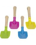 Spatula metalica, cu maner din lemn Goki, sortiment - 1t