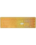 Tastatura mecanica Ducky - One 3 Yellow, MX Silent Red, galbena - 1t