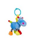 Jucărie cu zornăit moale Canpol - Crazy Animals, Hippo - 2t