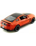 Mașinuță metalică Maisto Special Edition - Ford Mustang Boss 302, 1:24, portocalie - 3t