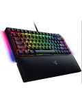 Tastatură mecanică Razer - BlackWidow V4 75, ISO, Orange, RGB, negru - 3t