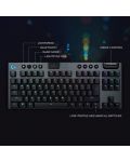 Tastatura mecanica  Logitech - G915 TKL, clicky, neagra - 7t