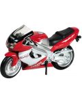 Motocicletă din metal Welly - Yamaha YZF1000R, 1:18 - 1t